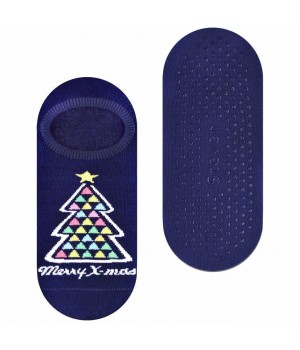 Жіночі гладкі шкарпетки махрові антиковзаючі шкарпетки-сліди Steven art 132 w20 38-40