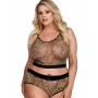 Комплект anais Marcianna set Шоколадно-бежево-черный 5XL/6XL(XXL+)