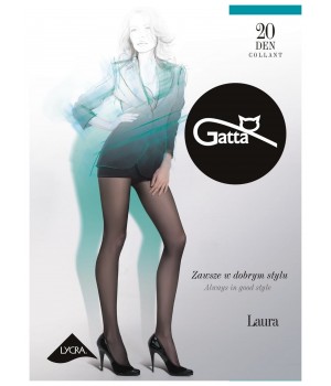 Класичні жіночі колготки Gatta Laura 20 den 5-XL