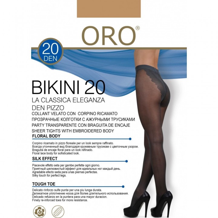 Колготки жіночі ORO BIKINI 20 DEN visone 4