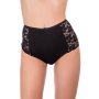 Шорти жіночі труси бріфи ORO 2210 Eleonora nero XXXL