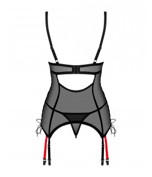 Комплект obsessive Glandez corset XS/S