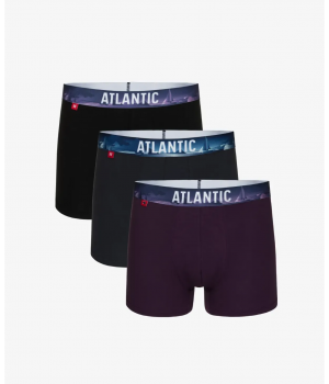 Труси шорти чоловічі боксери Atlantic 3MH-159 L