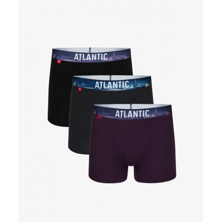 Труси шорти чоловічі боксери Atlantic 3MH-159 L
