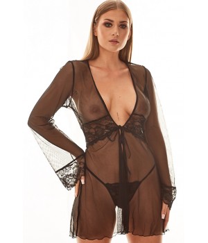 Пеньюар anais Maxine Черный L/XL