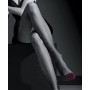 Жіночі колготки в сітку із стразами knittex myriad cabarette 4