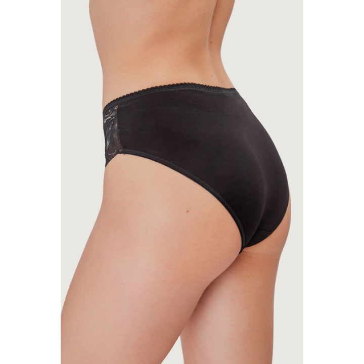 Шорти жіночі труси бріфи ORO 2218 Orabella nero L