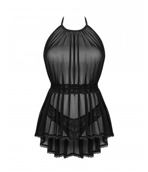 Комплект obsessive Serafia babydoll XS/S