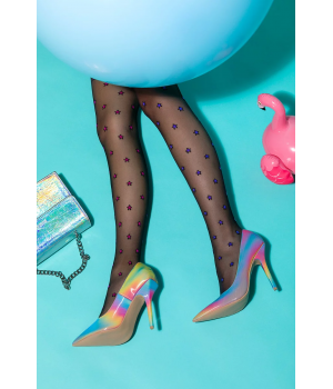 Жіночі колготки з візерунком gabriella stars color 20 den 4