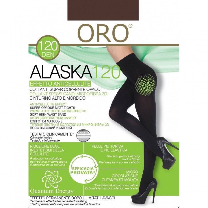 Колготки жіночі ORO ALASKA 120 DEN caffe 3