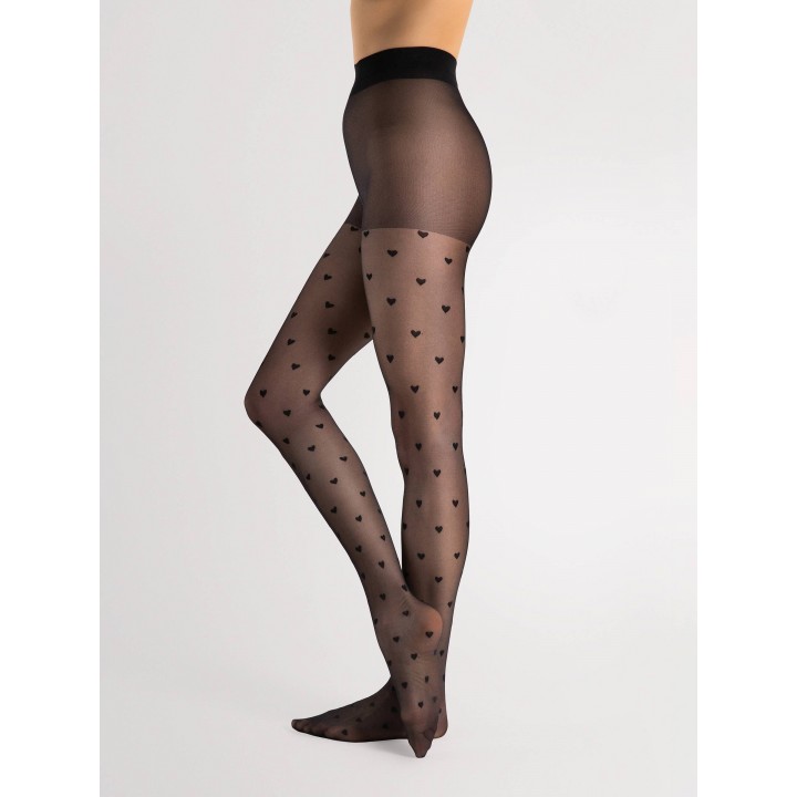 Жіночі колготки з узором Fiore love potion 4