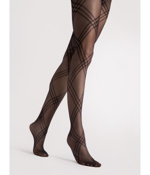Жіночі колготки з візерунком Fiore Tess 30 den 2