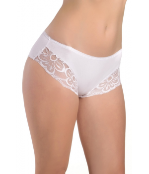 Сліпи жіночі труси бріфи, ORO 2248 Ambra bianco L