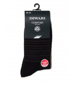 Шкарпетки чол. COMFORT 6С-18СП, р.27, 000 чорний