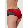 Шорти жіночі труси бріфи ORO 2224 Rosabella rosso M