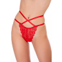 Трусики жіночі труси стрінги, T-стрінги ORO STR-510 rosso L/XL