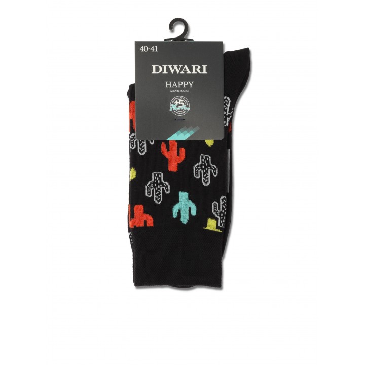 Шкарпетки чол. HAPPY 17С-151СП, р.25, 061 чорний