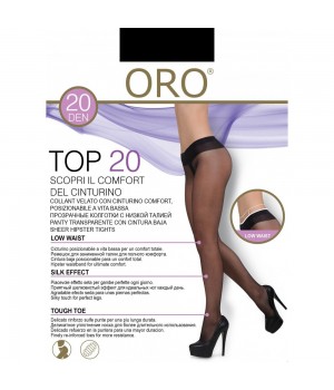Колготки жіночі ORO TOP 20 DEN nero 4