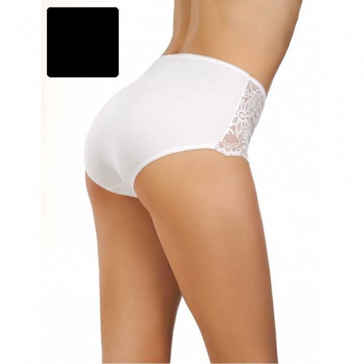 Шорти жіночі труси бріфи ORO 2208 Donatella nero XXXL