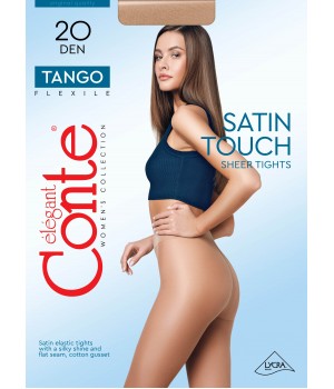 Класичні жіночі колготки жін. TANGO 20, р.4, Grafit