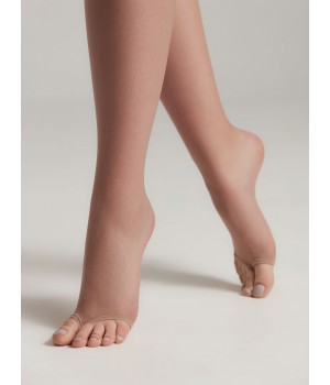 Класичні жіночі колготки жін. SUMMER 8 OPEN TOE, р.3, Bronz