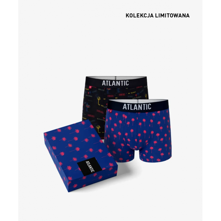 Труси шорти чоловічі боксери Atlantic 2GMH-011
