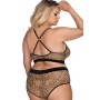 Комплект anais Marcianna set Шоколадно-бежево-черный 3XL/4XL(XL+) XXXL/4XL
