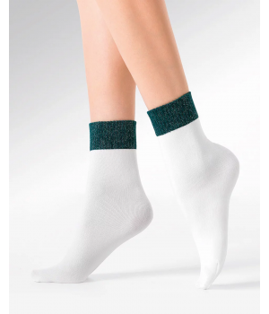 Жіночі гладкі шкарпетки gabriella ria 100 den one size