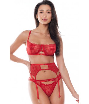 Комплект anais Amoura Красный L/XL