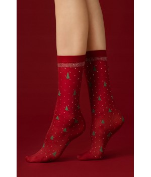 Жіночі гладкі шкарпетки Fiore carol 50 den one size