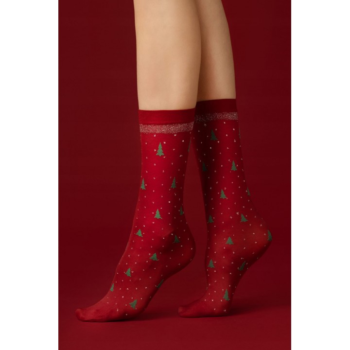 Жіночі гладкі шкарпетки Fiore carol 50 den one size