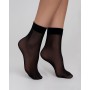 Жіночі гладкі шкарпетки зі швом giulia microtulle chic socks 40 den one size