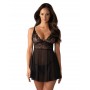 Комплект obsessive Idillia babydoll XXL