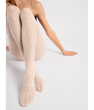 Жіночі колготки з візерунком fiore hailey 20 den