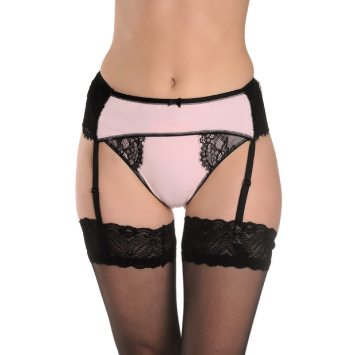 Пояс для панчох Жіночий панчіх ORO CNT-410 nero L/XL