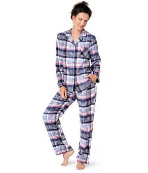 Піжама жіноча фланелева Key LNS-454 M