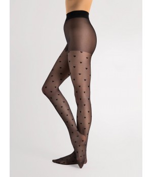 Жіночі колготки з узором Fiore love potion 3