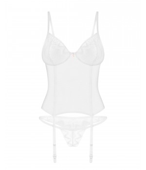 Комплект obsessive Alissium corset M/L
