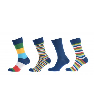 Шкарпетки чоловічі (2 пари) W04.246.001 р.43-46 1 синій/navy