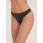 Стрінги жіночі безшовні труси ORO 4403 Avrora khaki L/XL