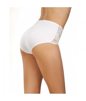 Шорти жіночі труси бріфи ORO 2208 Donatella bianco XXL