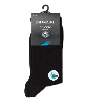 Шкарпетки чол. CLASSIC (tencel) 17С-47СП, р.25, 000 чорний