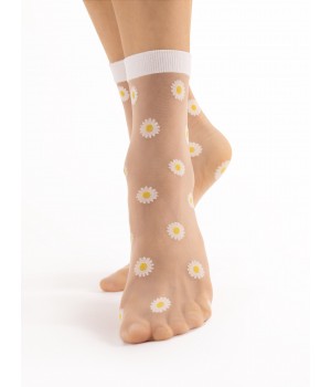 Жіночі гладкі шкарпетки Daisy one size