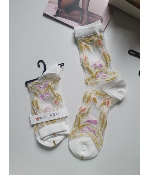 Жіночі гладкі шкарпетки Magnetis one size