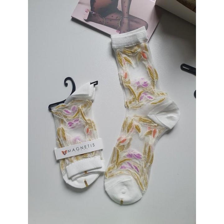 Жіночі гладкі шкарпетки Magnetis one size