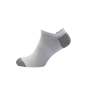 Шкарпетки чоловічі MS M0209S (ультракороткі), р.42-43, 00 білий-сірий