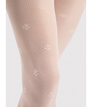 Жіночі колготки з візерунком fiore lea 30 den 2