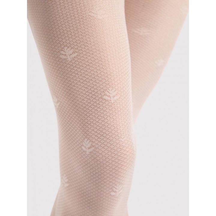 Жіночі колготки з візерунком fiore lea 30 den 2