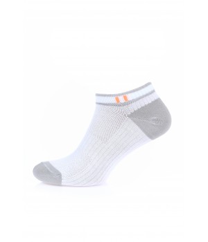 Шкарпетки чол. Л&П 222 (короткі), р.42-43, 03 білий-сірий