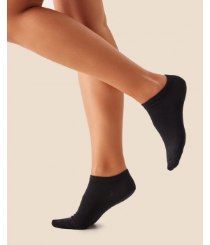 Жіночі гладкі шкарпетки короткі gabriella socks sw061 39/42